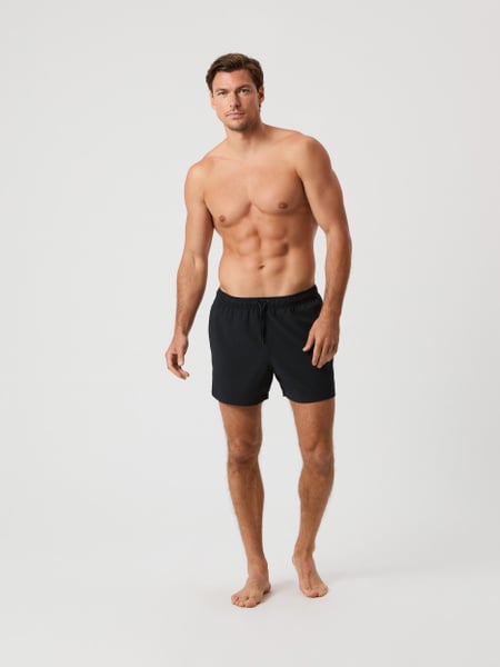 Björn Borg Borg Seersucker Swim Shorts Sort, M