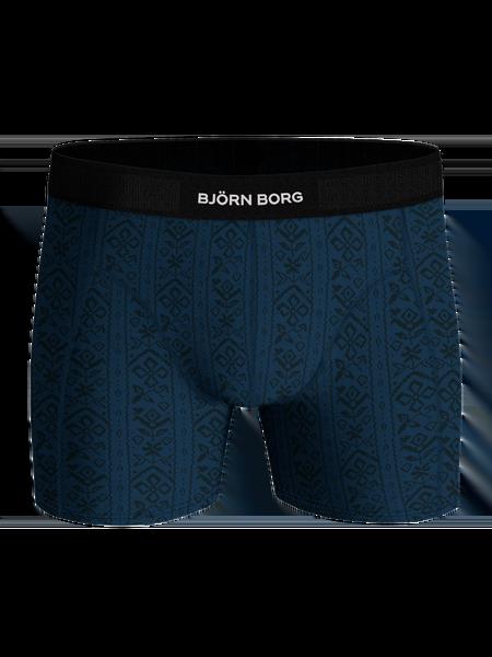 Björn Borg Premium Cotton Stretch Boxer 1-pack Blå, L