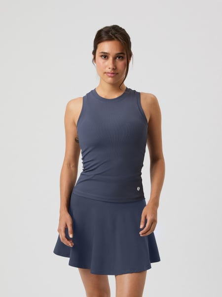 Björn Borg Ace Pocket Ribbed Tank Top Grå, XS