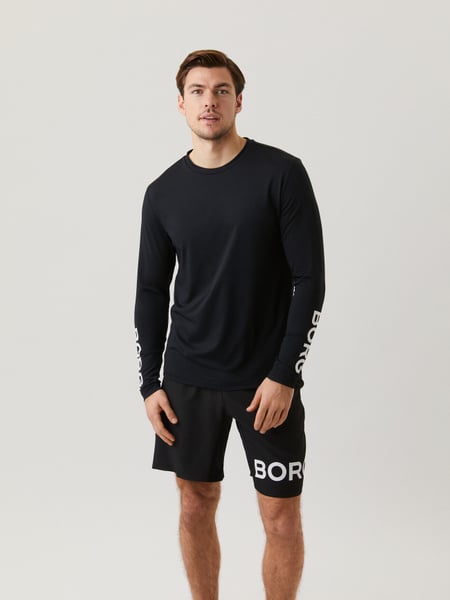 Björn Borg Borg Long Sleeve T-shirt Sort, S
