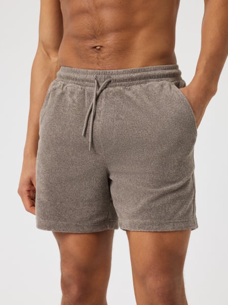 Björn Borg Borg Toweling Pool Shorts Beige, S