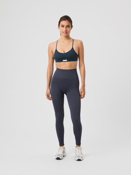Björn Borg Studio Seamless Ribbed Tights Grå, XS