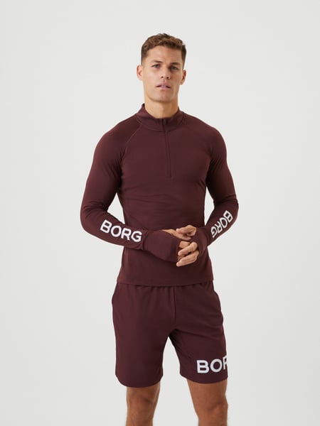 Björn Borg Borg Midlayer Half Zip Brun, S