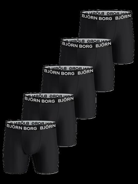 Björn Borg Sports Boxer 5-pack Sort, L
