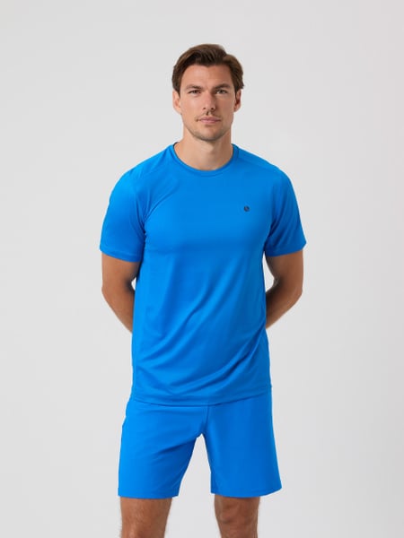 Björn Borg Ace Mesh Panel T-shirt Blå, S
