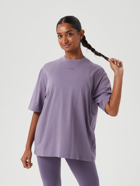 Björn Borg Studio Oversized T-shirt Lilla, S