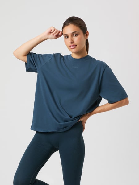 Björn Borg Studio Oversized T-shirt Marineblå, XL