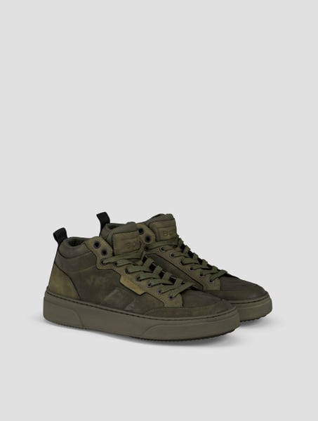 Se Björn Borg Men's Mid Sneaker T1930 Tonal Grøn, 41 ved Björn Borg