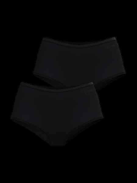 Björn Borg Soft Touch Highwaist Briefs 2-pack Sort, S