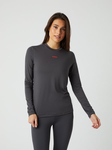 Björn Borg Borg Long Sleeve T-shirt Grå, M