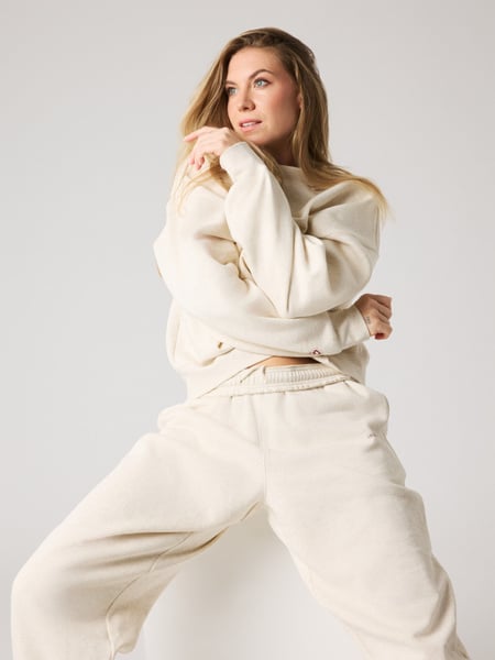 Björn Borg Jessie Jazz Oversized Sweatshirt Hvid, XXL