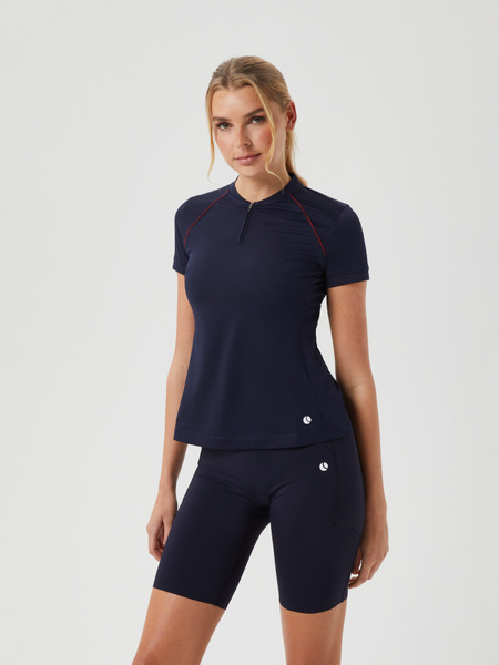 Björn Borg Ace Zip Polo Marineblå, S