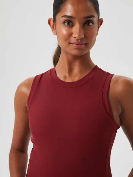 Björn Borg Ace Rib Tank Pocket Rød, XS