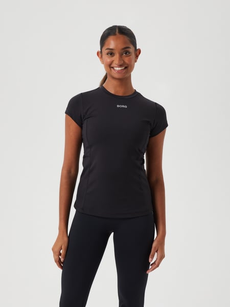 Björn Borg Borg Reform Slim T-shirt Sort, XXL