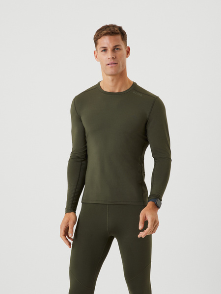 Björn Borg Borg Long Sleeve Tech T-shirt Grøn, S