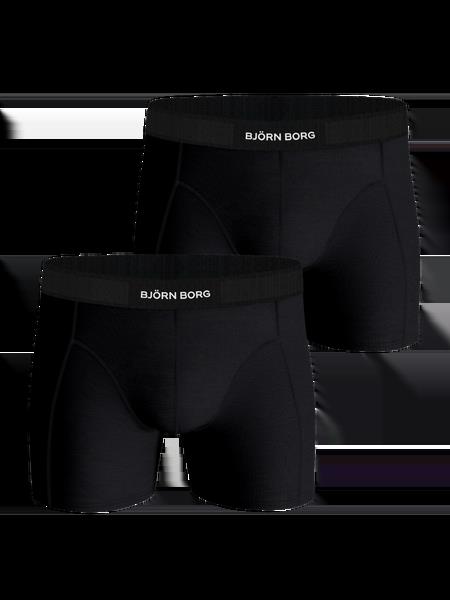 Björn Borg Lyocell Boxer 2-pack Sort, XXL