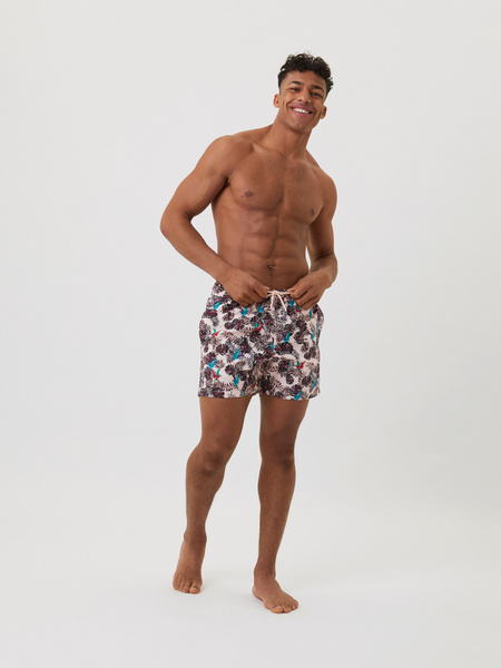 Björn Borg Borg Print Swim Shorts Pink, XL
