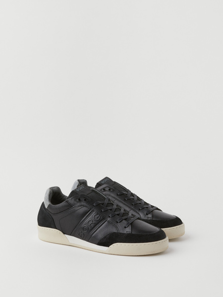 Björn Borg Men's Leather Sneaker Sl200 Sort, 43