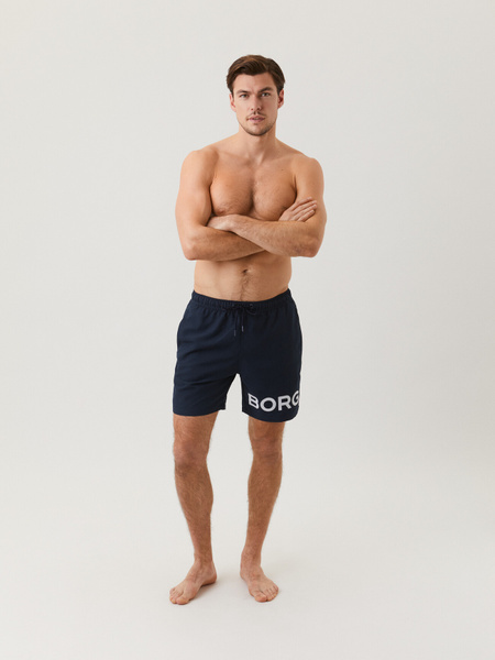 Björn Borg Borg Swim Shorts Marineblå, S