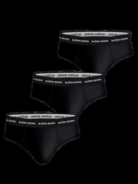 Björn Borg Cotton Stretch Brief 3-pack Sort, XXL