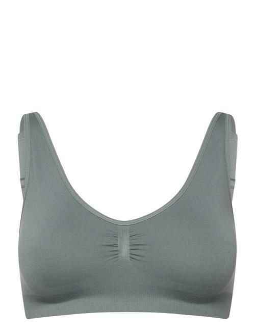 Bra Joy Seamless Top Lindex Green