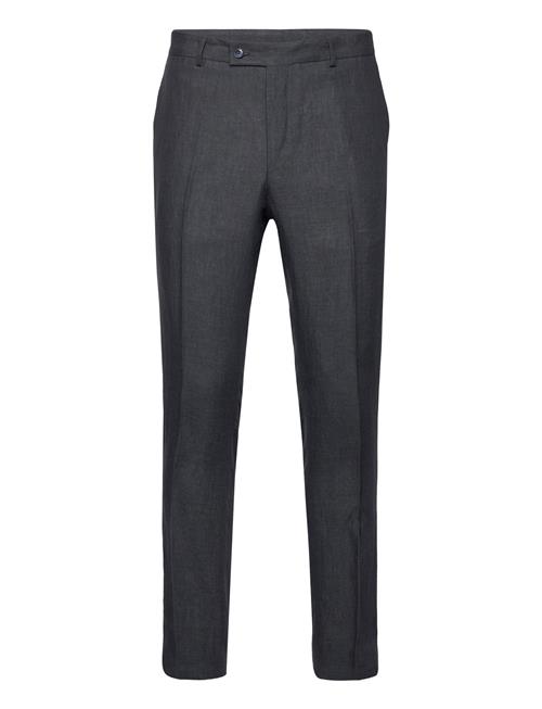 Bobby Linen Suit Trs Morris Navy