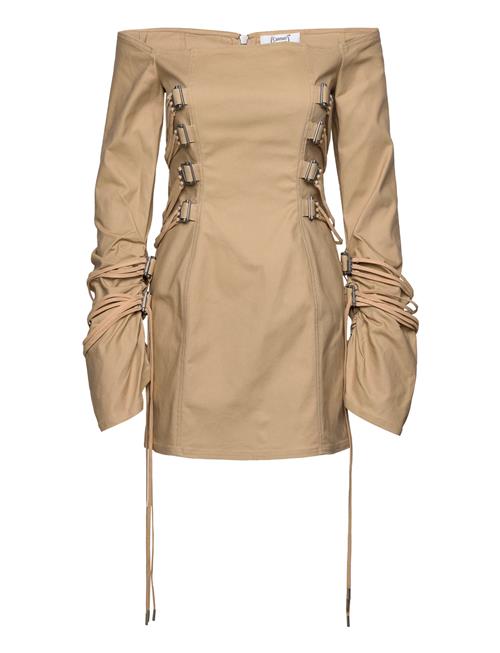 Se Tight Dress Cannari Concept Cream ved Booztlet