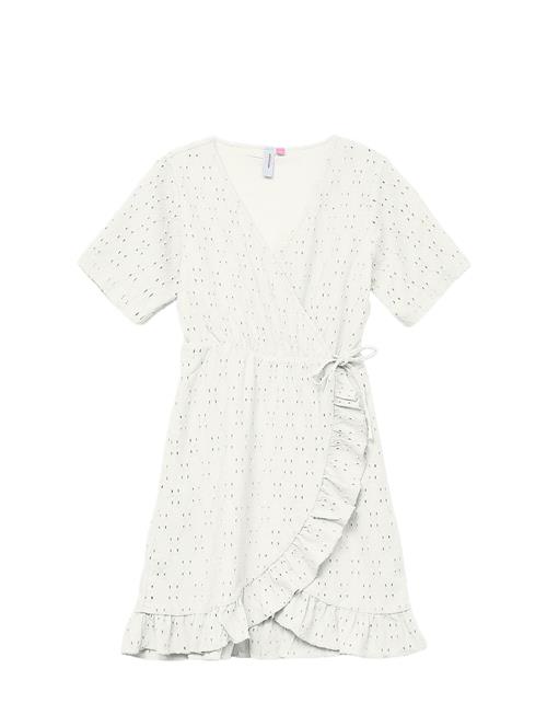 Vmlacely Ss Short Dress Jrs Girl Vero Moda Girl White