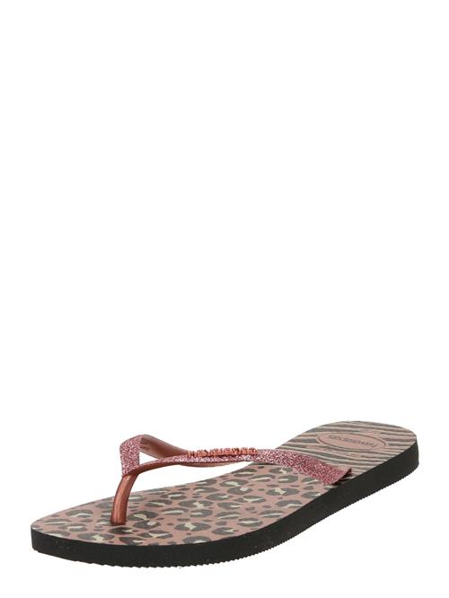 HAVAIANAS Klipklappere  rosé / sort