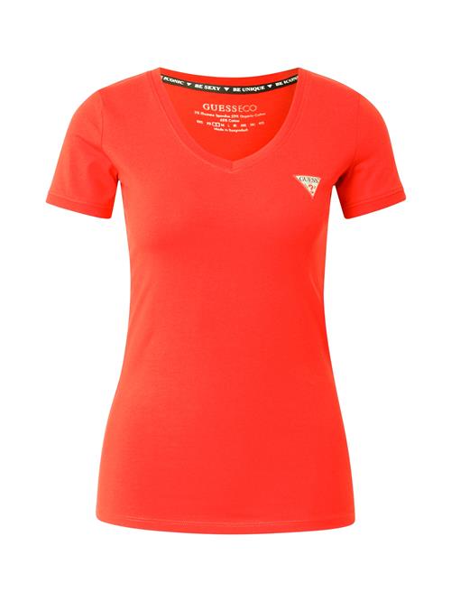 GUESS Shirts  knaldrød / hvid