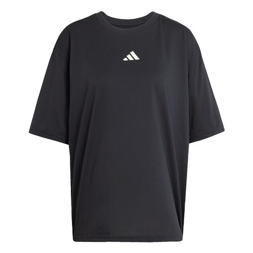 ADIDAS PERFORMANCE Funktionsbluse 'One Rep At A Time'  mørkegrå / sort / hvid