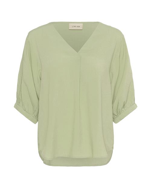 Se Cream Bluse  pastelgrøn ved About You
