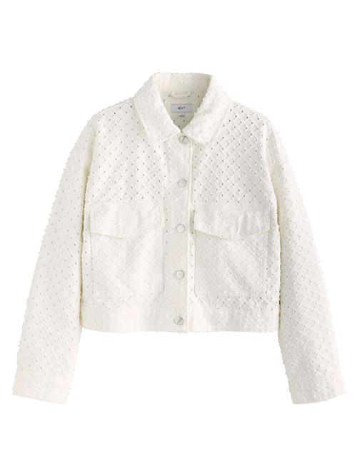 Next Overgangsjakke  white denim