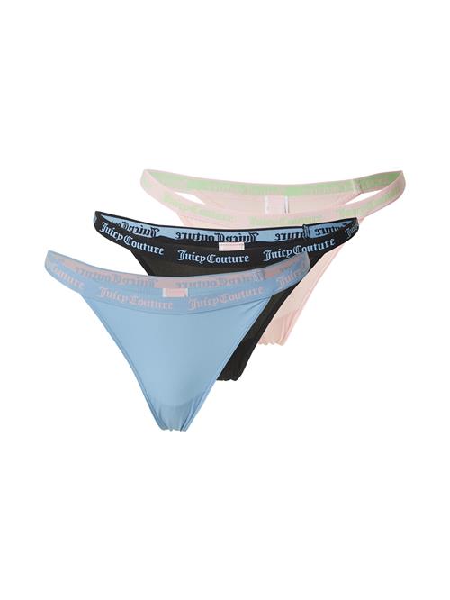 Juicy Couture String  dueblå / lime / lyserød / sort