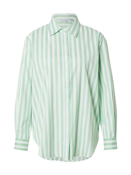 Se Miss Selfridge Bluse  lysegrøn / hvid ved About You