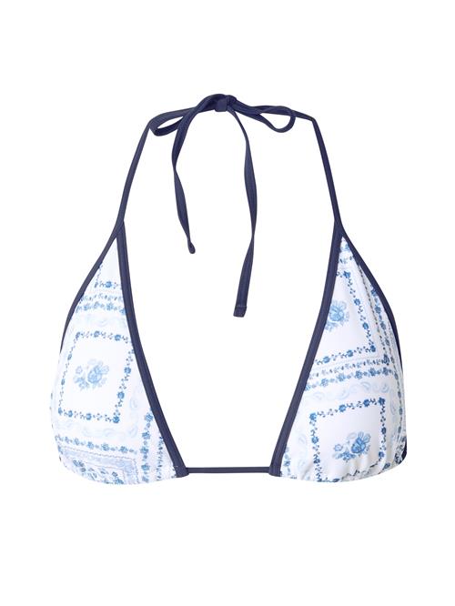 HOLLISTER Bikinioverdel  navy / lyseblå / hvid