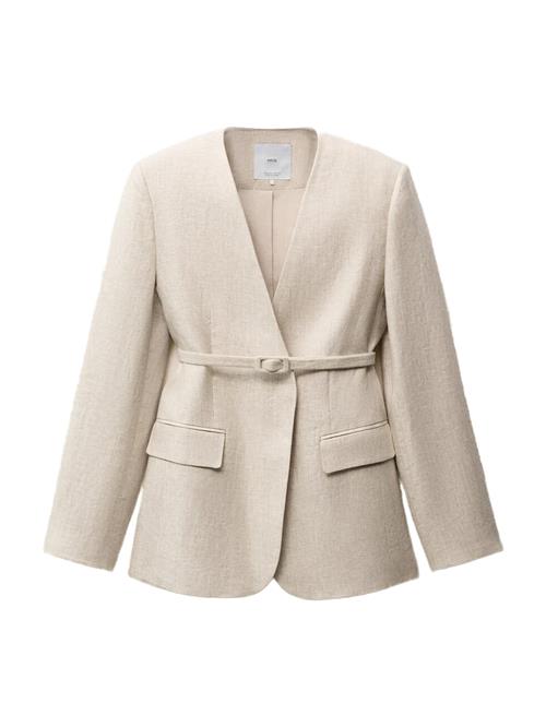 Se MANGO Blazer 'MARGARIT'  greige ved About You