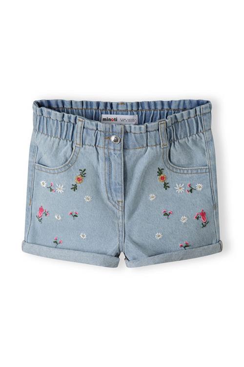 MINOTI Jeans  blue denim / gul / grøn / hvid