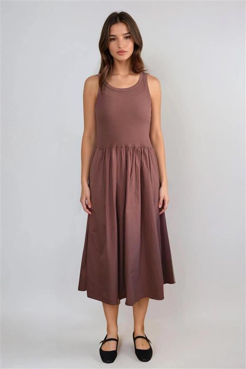 Hanna Kjole - Brun - XL - TeeShoppen