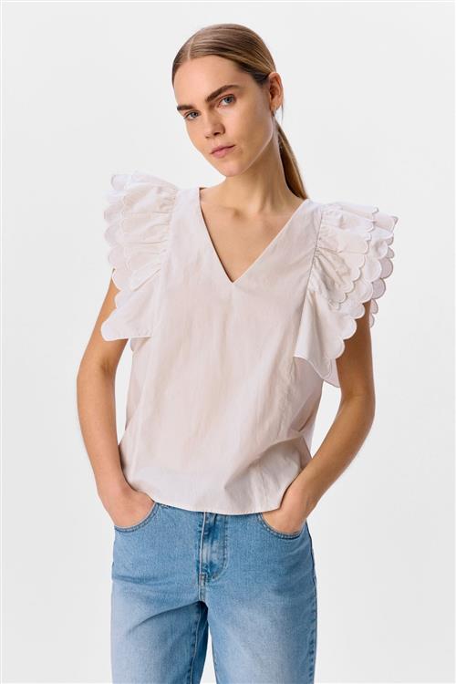 Hope Papaya Nour S/S Top - Sandhvid - 42 - Object