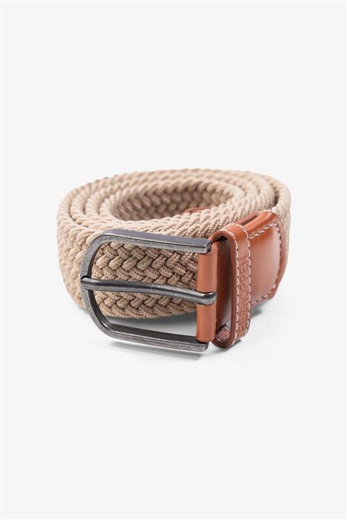 Elastisk Bælte - Khaki - 90-cm - TeeShoppen