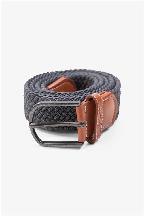 Elastisk Bælte - Grå - 95-cm - TeeShoppen