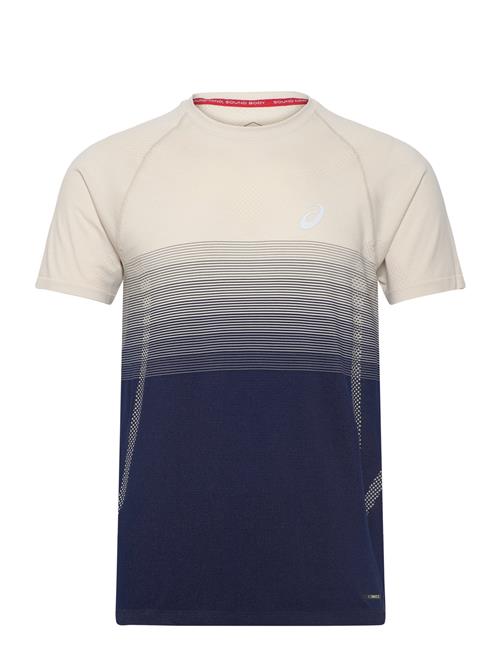 Seamless Ss Top Asics Patterned