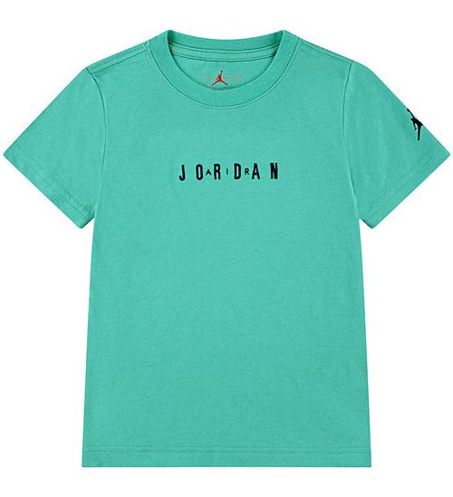Jordan T-shirt - Washed Teal m. Print