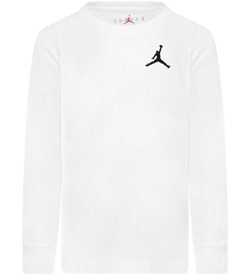 Se Jordan Bluse - Hvid m. Logo ved KidsWorld