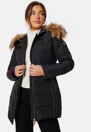 Hollies Tribeca Coat Black/Beige 48
