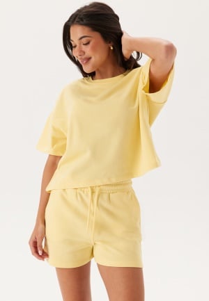 Pieces Pcchilli Summer HW Shorts Pale Banana XS