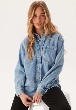Calvin Klein Jeans Dad Denim Shirt 1AA Denim Light S