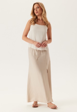 VERO MODA Vmpalina Long Skirt Silver Lining XS