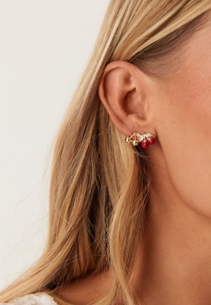 Pieces Pcaya Earrings 2-pack Gold Colour Onesize